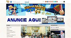 Desktop Screenshot of forrozeirospe.com.br